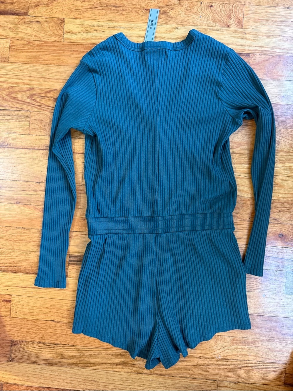 NWT PINK by Victoria’s Secret Ribbed Romper – Size Small - Picture 7 of 8